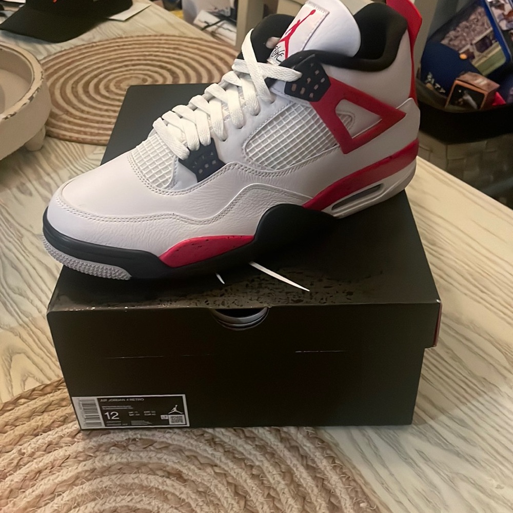 Jordan 4 Retro Red Cement